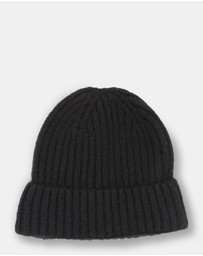 Morgan & Taylor - Caleb Ribbed Wool-Blend Beanie