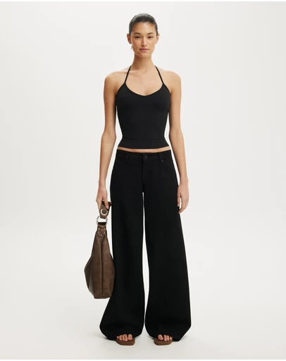 Cotton On - Low Rise Wide Jeans