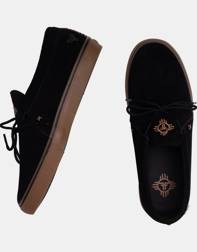 Fallen Footwear - Apache Shoes Black