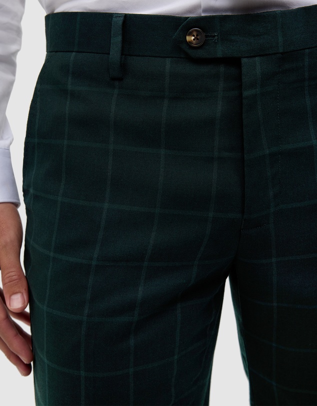 Politix - Baxter Windowpane Tailored Pant