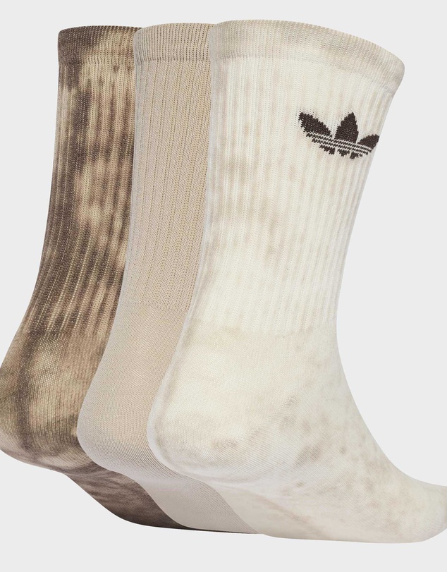 adidas Originals - Tie Dye Crew Socks 3 Pairs Unisex