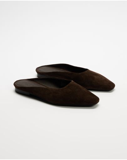 Brown Suede
