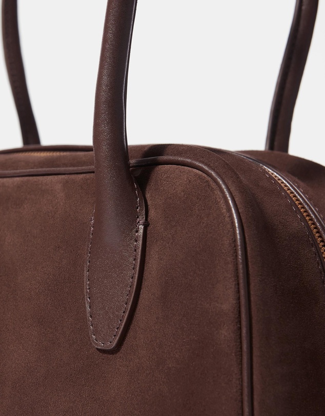 & Other Stories - Suede Bowling Bag