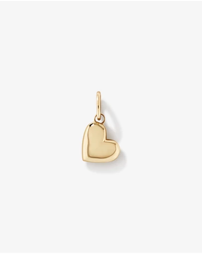 Michael Hill - Puff Love Heart Pendant in 10kt Yellow Gold