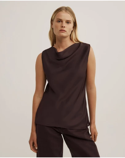 Witchery - Soft Cowl Tank Top