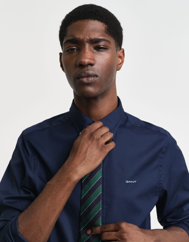 Gant - Slim Fit Pinpoint Oxford Shirt