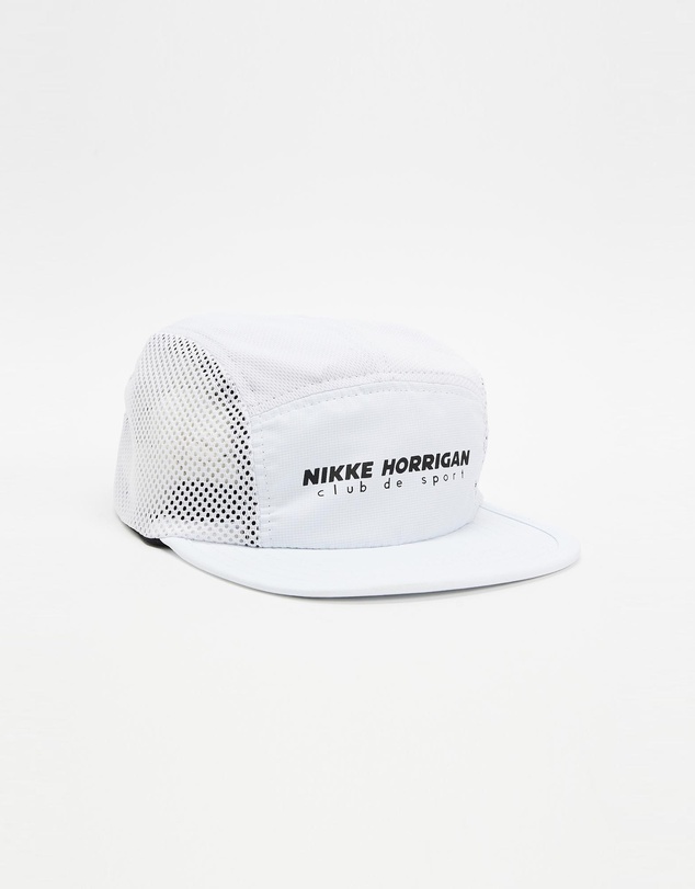 Horrigan - White Mesh Running Cap