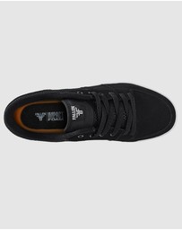 Fallen Footwear - Fallen Footwear Men Patriot Cupsole Construction Shoes Black/White