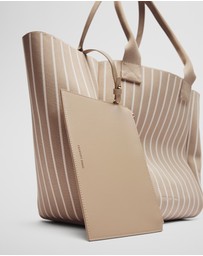 Country Road - Stripe Knit Shopper