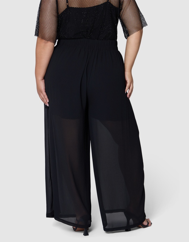 Sunday In The City - Staged Sheer Pant