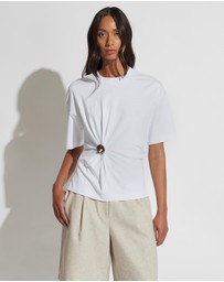 Decjuba - Anya Broach Detail Tee