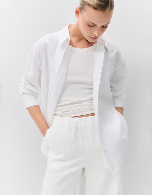 UNISON - The Classic Oversized Linen Shirt