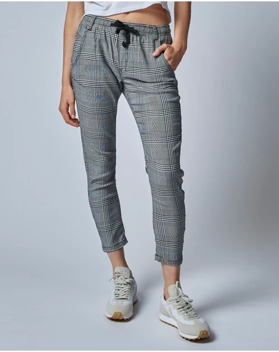 DRICOPER DENIM - Active Mono Check Jeans