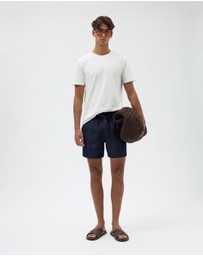 AERE - Euro Resort Linen Shorts