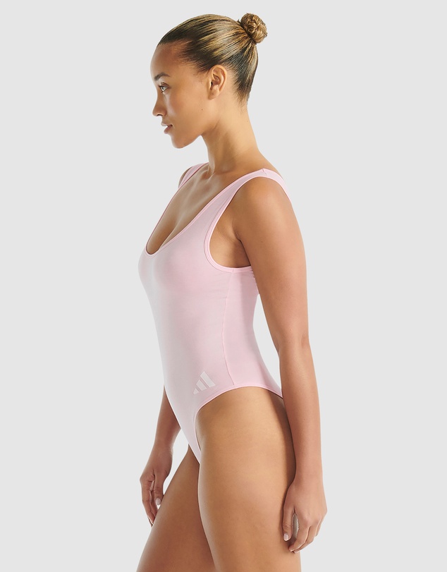 adidas Sportswear - Active Essentials Cotton 3 Stripes Padded Underwear Bodysuit