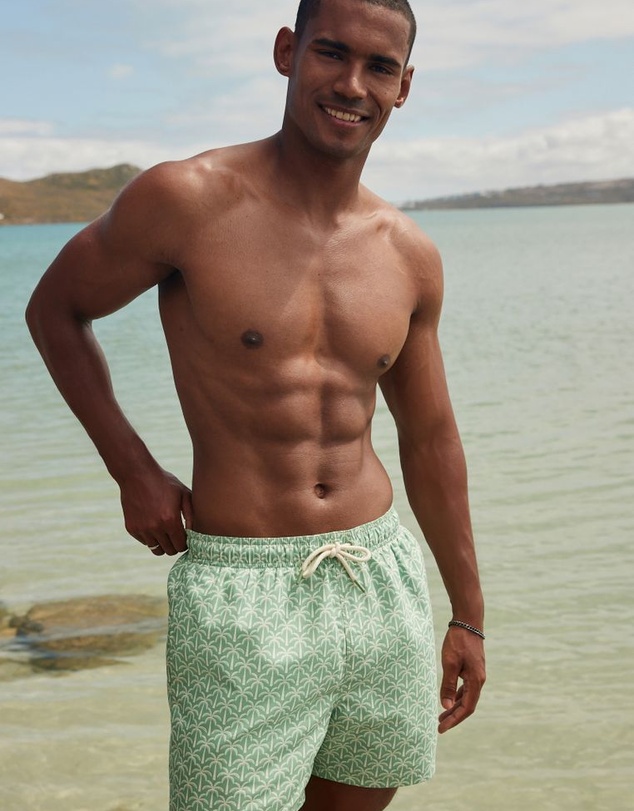 NEXT - Printed Swim Shorts