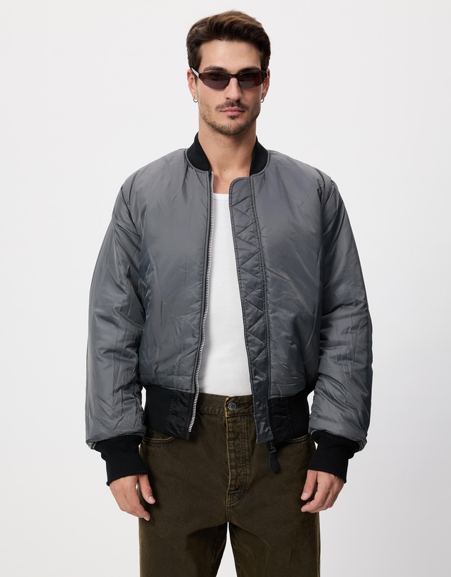 Alpha Industries - Ma-1 With Gun Metal Lining