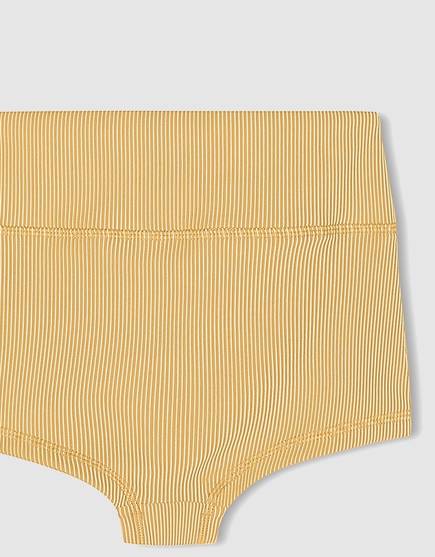 Zulu & Zephyr Mini - Mini Stripe Rib Boy Shorts - Kids