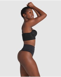 Leonisa - High-Waist Seamless Effect Tummy Control Shaper Thong