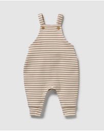Wilson & Frenchy - Organic Waffle Overalls - Babies