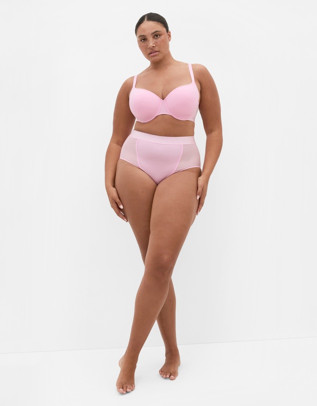 City Chic - Signature T-Shirt Bra - Cherry Blossom