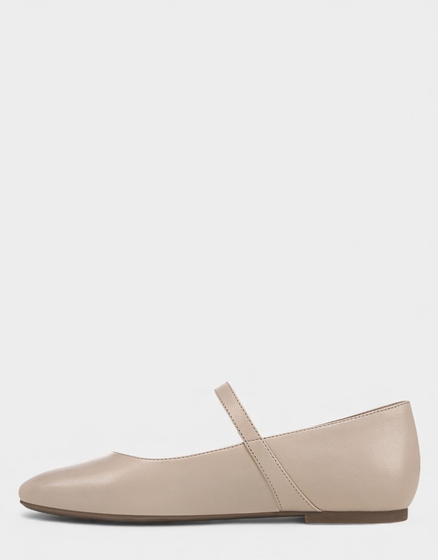 Vionic - Alameda Mary-Jane Flat - Oatmeal
