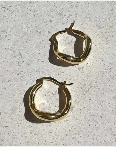 SAINT VALENTINE - Wabi Sabi Hoops - Gold
