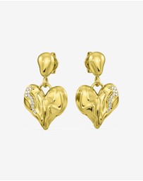 Jackie Mack - Gigis Heart Earrings