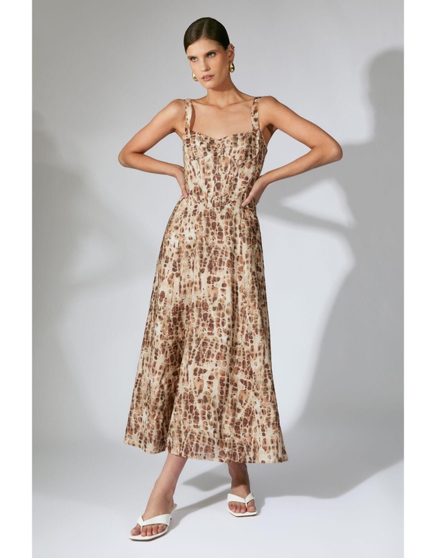 Bardot - Lilah Corset Midi Dress