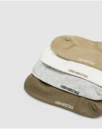 Seed Heritage - 4 Pack Sneaker Socks