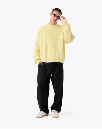 Zanerobe - Box Crop Knit Crew Jumper