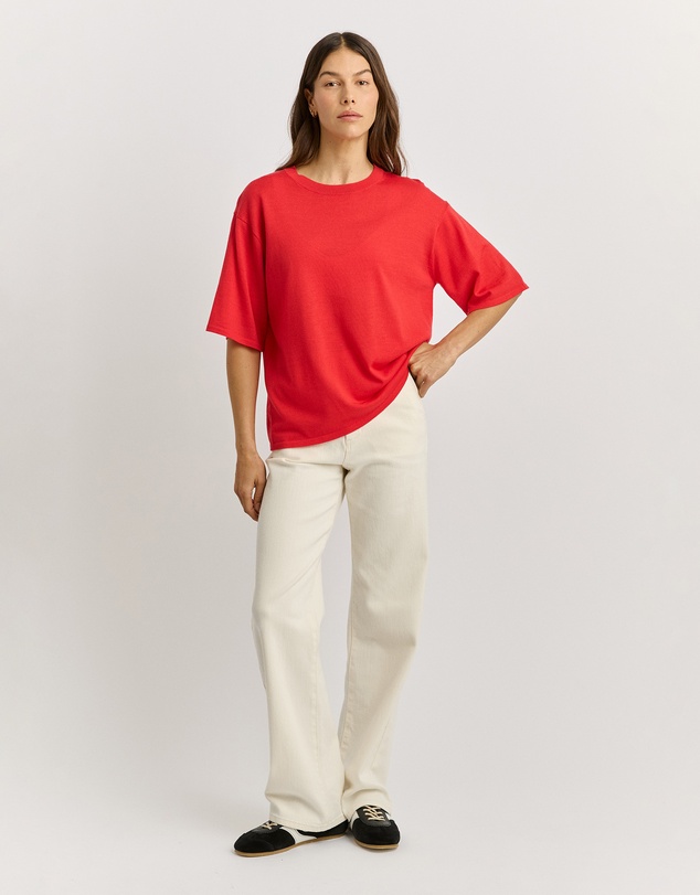 Toorallie - Extrafine Relaxed Knit Tee
