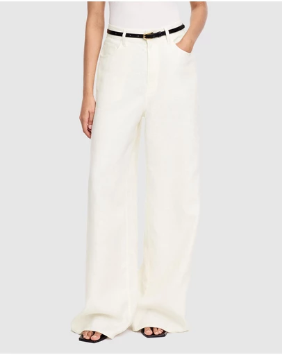 ARKET - Five-Pocket Linen Trousers