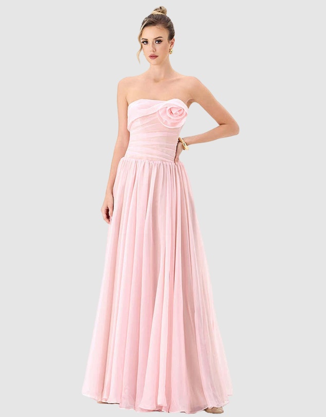 Bariano - Lorry Rosette Gown