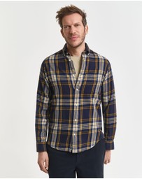 Gant - Regular Fit Windblown Flannel Check Shirt