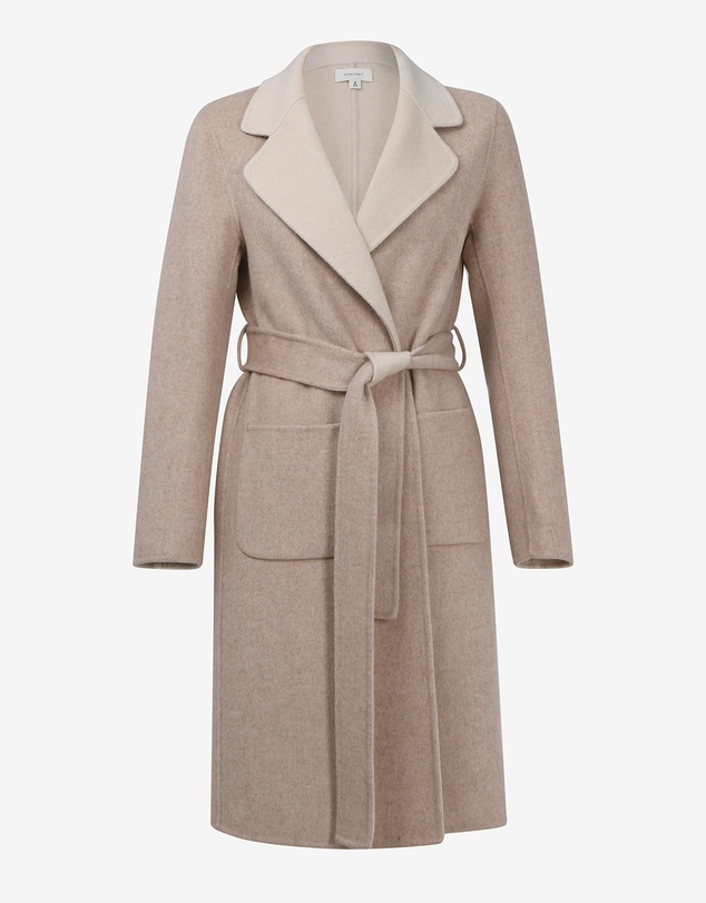 Forcast - Camille Wool Tie Coat