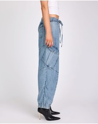 ONE TEASPOON - Utility Denim Flight Pants - Johnny Blue
