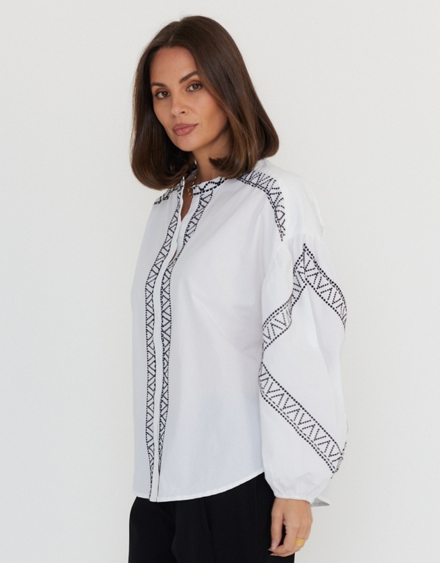 ALEXANDRA - Dylan Blouse White