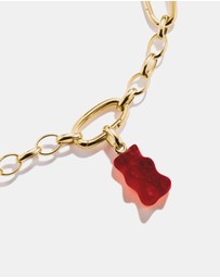 THOMAS SABO - THOMAS SABO Connect Charm Goldbear in red