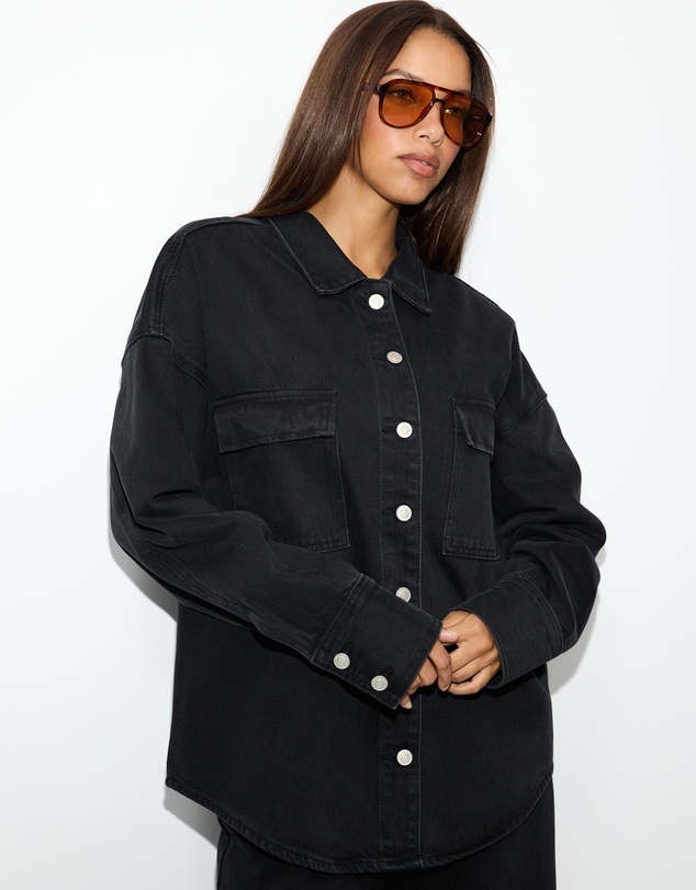 Dazie - Copenhagen Denim Shacket