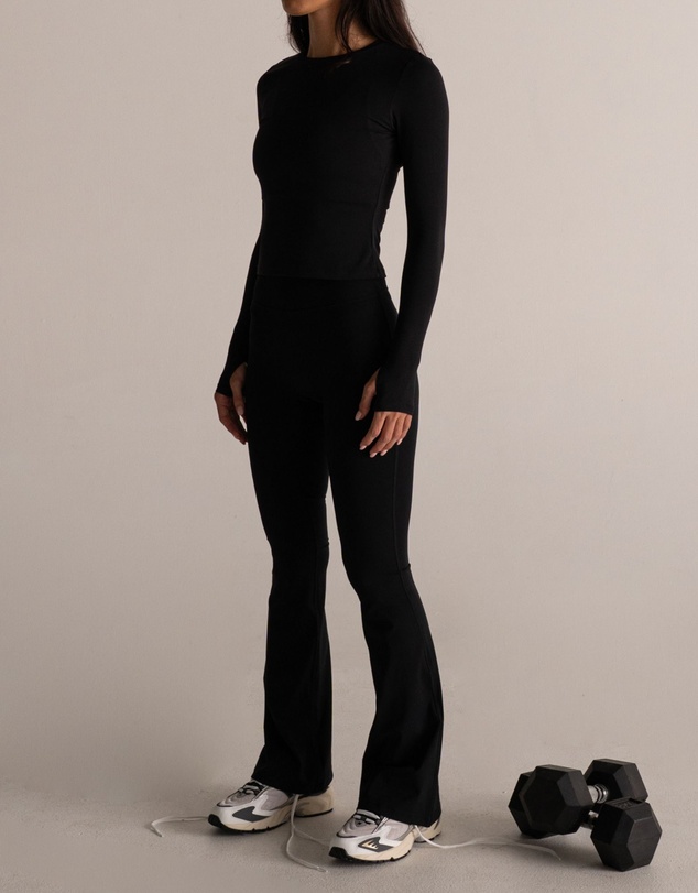 HyperLuxe The Label - Shape Flare Legging