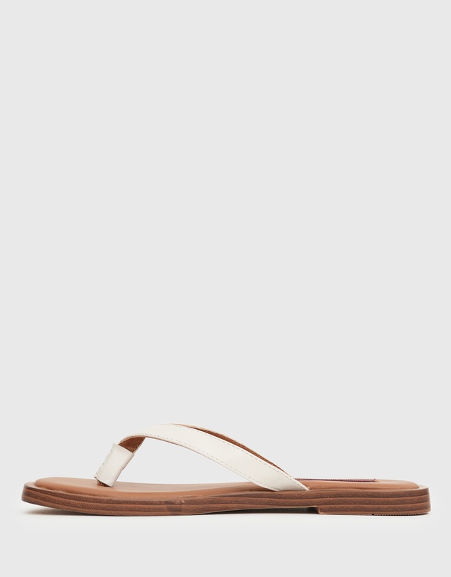 Betts - Crush Leather Thong Sandals