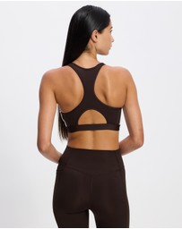 adidas Performance - Optime Essentials Workout 3-Stripes Medium Support Bra