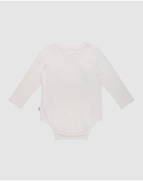 Fleur Harris - 'Bear's Adevnture' Cuddle Bodysuit in Cream