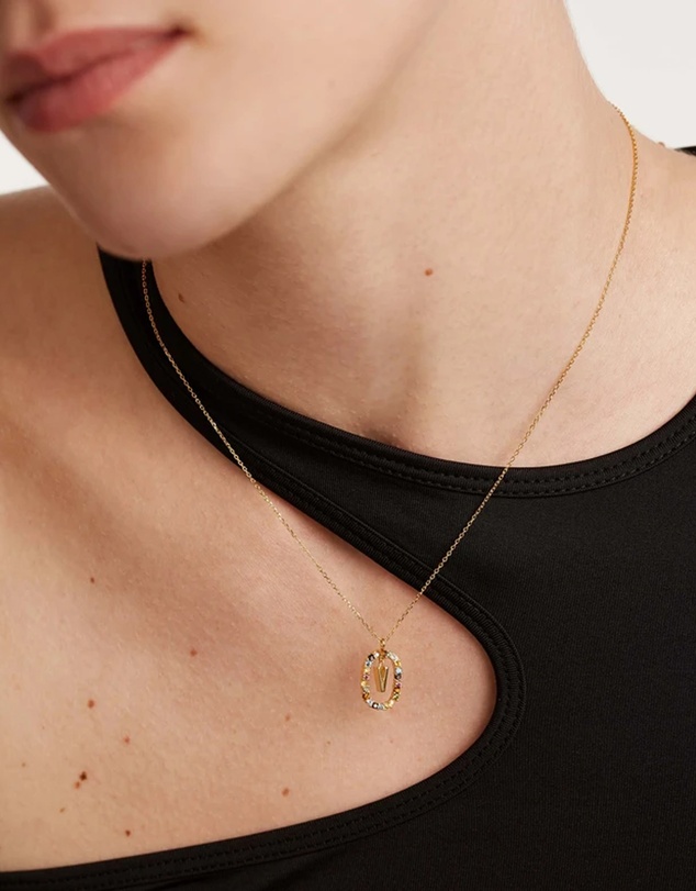 PDPAOLA - Letter V Necklace