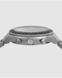 Fossil - Sport Tourer Silver Tone Chronograph Watch