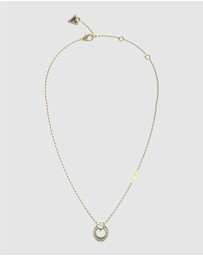 GUESS - Gold-Tone M'ama Non M'ama Necklace