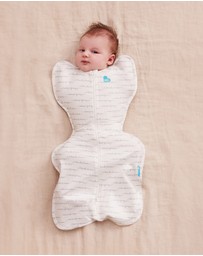 Love to Dream - Swaddle Up 1.0 TOG Stretch Cotton Dreamer in White