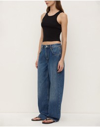 Assembly Label - Low Curve Mid Rise Jeans
