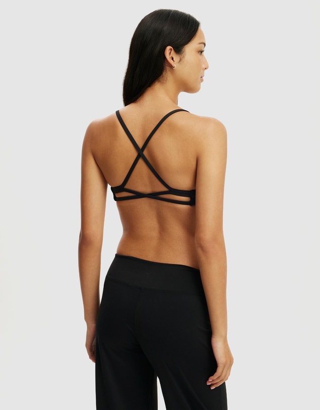 Cotton On Body Active - Ultra Luxe Strappy Cross Back Crop